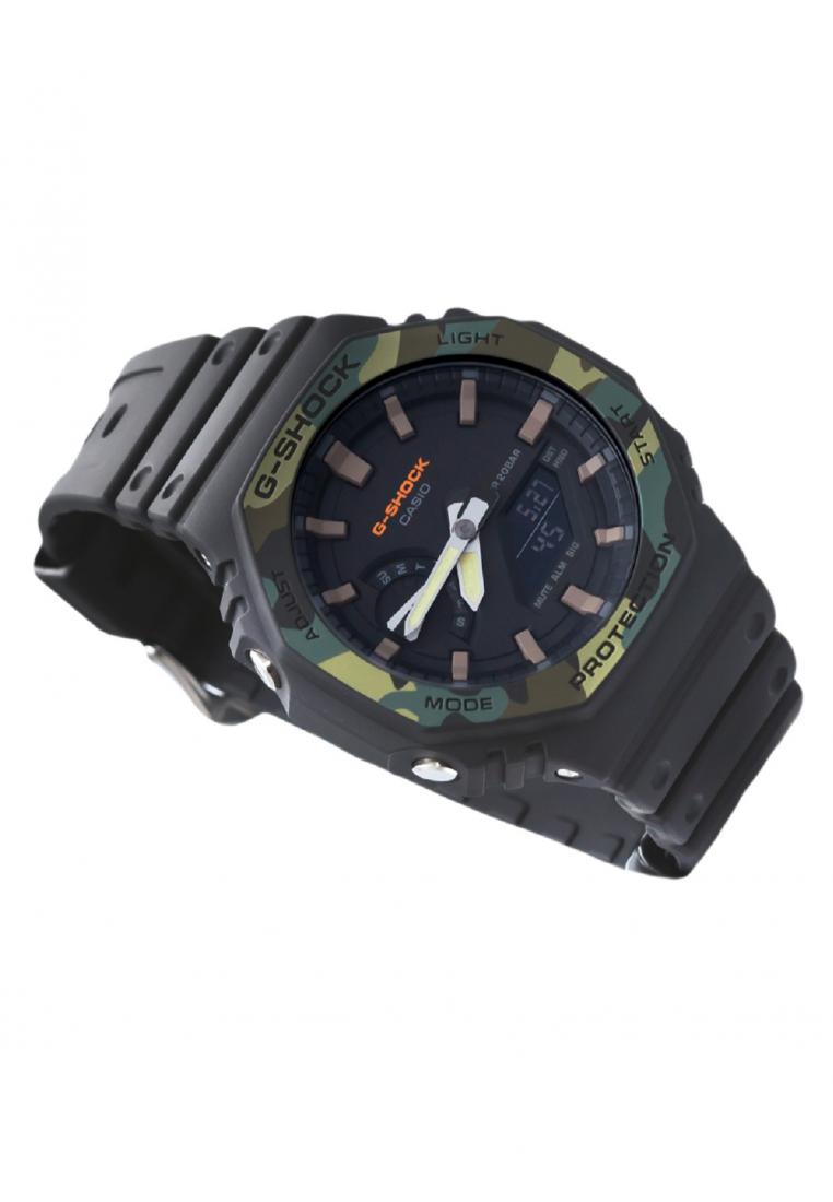 Casio G-shock GA-2100SU-1ADR Digital Analog Rubber Strap Watch For Men-Watch Portal Philippines