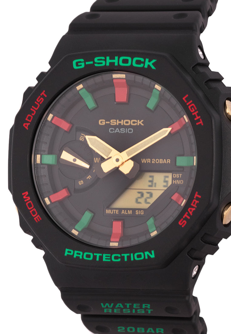 Casio G-shock GA-2100TH-1A Digital Analog Rubber Strap Watch For Men-Watch Portal Philippines