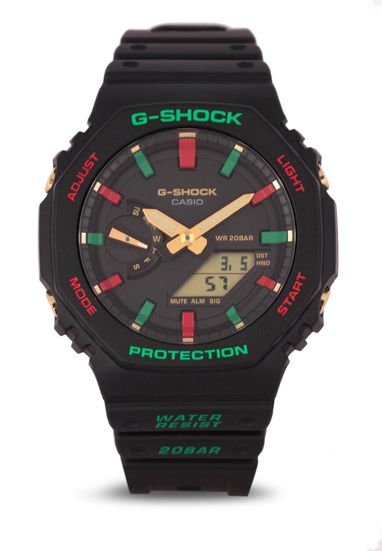 Casio G-shock GA-2100TH-1A Digital Analog Rubber Strap Watch For Men-Watch Portal Philippines