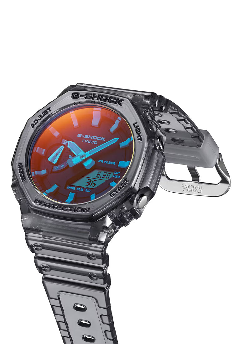 Casio G-shock GA-2100TLS-8A Digital Analog Rubber Strap Watch for Men-Watch Portal Philippines