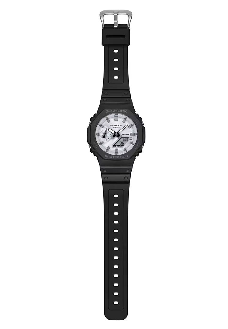Casio G-shock GA-2100WD-1A Digital Analog Rubber Strap Watch for Men-Watch Portal Philippines