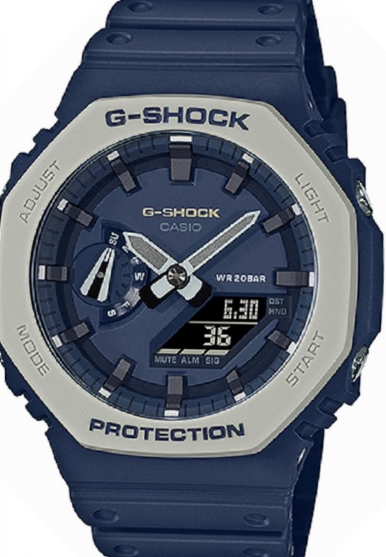 Casio G-shock GA-2110ET-2ADR Digital Analog Rubber Strap Watch For Men-Watch Portal Philippines