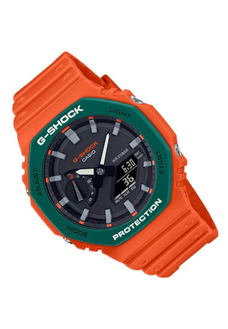 Casio G-shock GA-2110SC-4A Digital Analog Rubber Strap Watch For Men-Watch Portal Philippines
