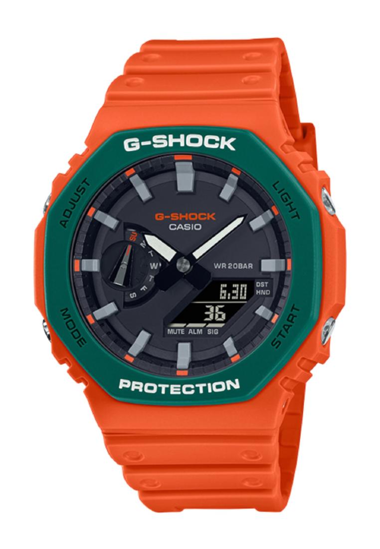 Casio G-shock GA-2110SC-4A Digital Analog Rubber Strap Watch For Men-Watch Portal Philippines