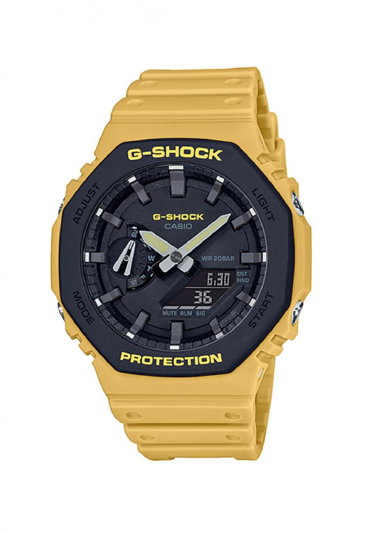 Casio G-shock GA-2110SU-9A Digital Analog Rubber Strap Watch For Men-Watch Portal Philippines