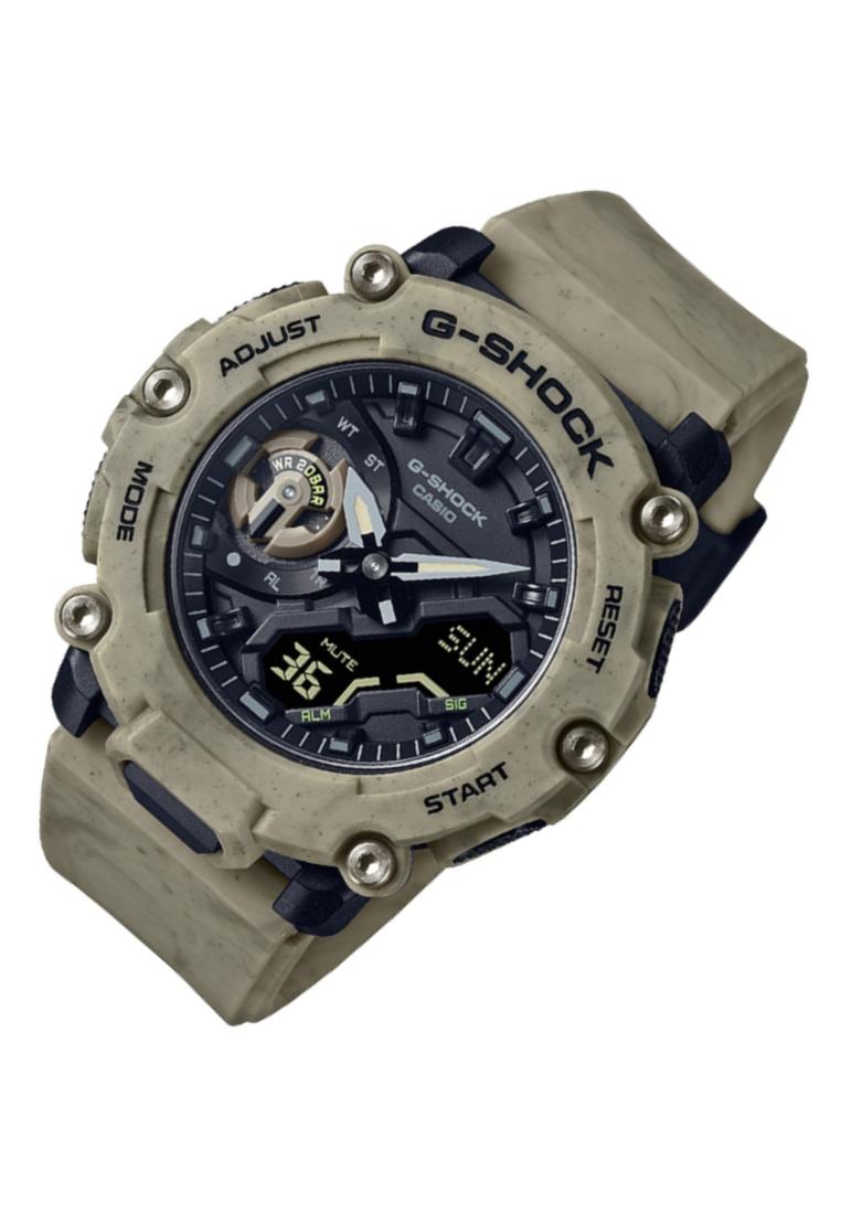 Casio G-shock GA-2200SL-5A Digital Analog Rubber Strap Watch For Men-Watch Portal Philippines