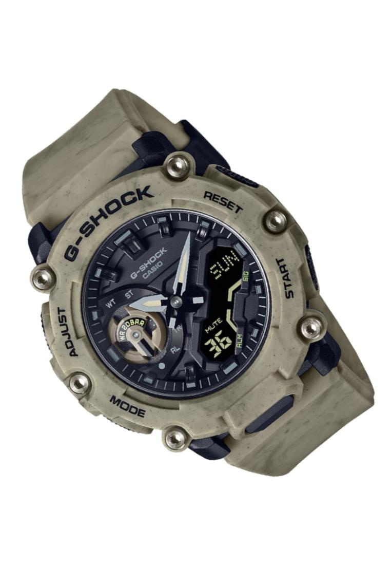 Casio G-shock GA-2200SL-5A Digital Analog Rubber Strap Watch For Men-Watch Portal Philippines