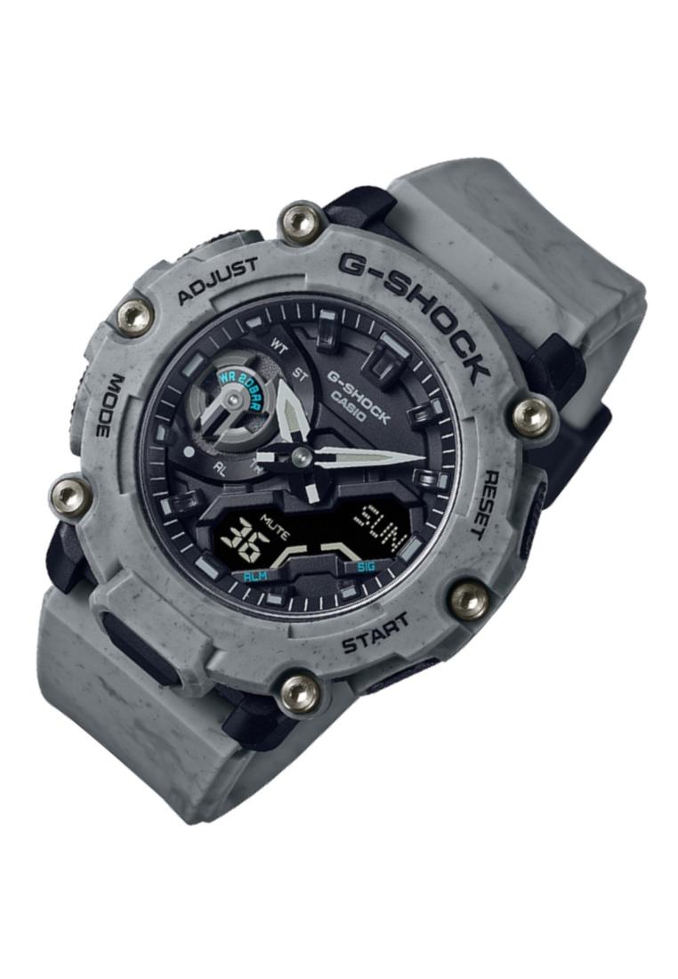 Casio G-shock GA-2200SL-8A Digital Analog Rubber Strap Watch For Men-Watch Portal Philippines