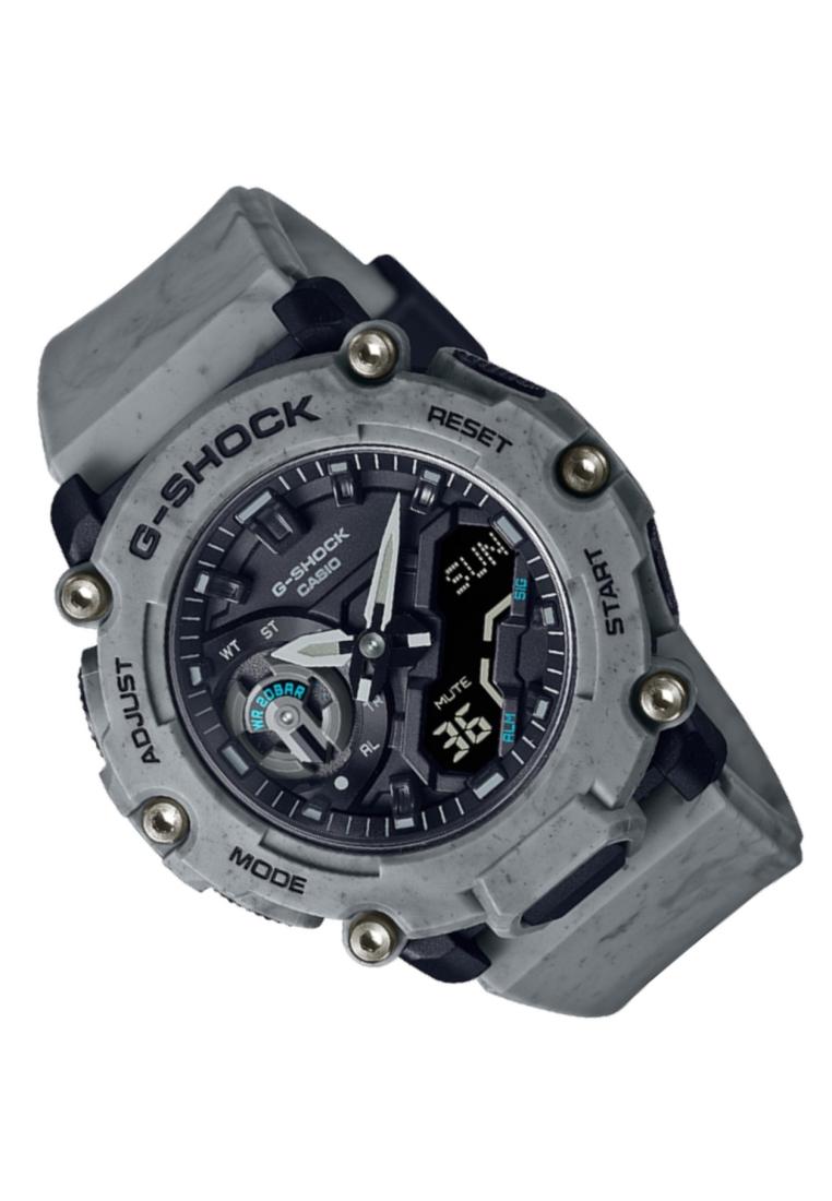 Casio G-shock GA-2200SL-8A Digital Analog Rubber Strap Watch For Men-Watch Portal Philippines