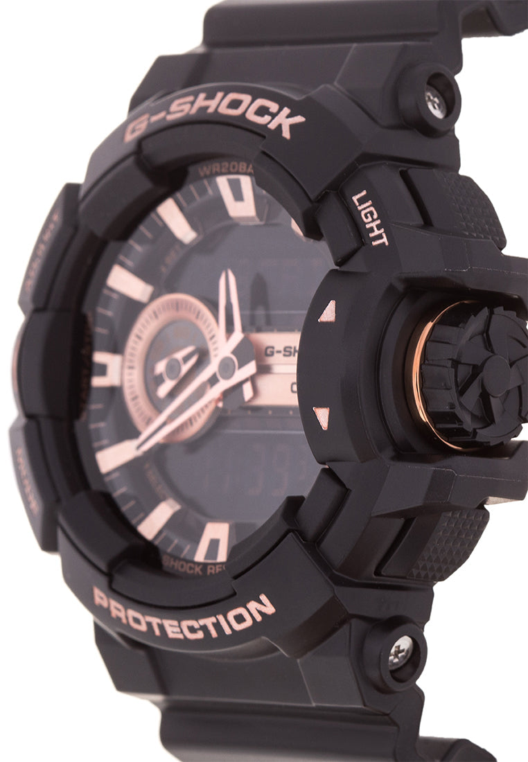 Casio G-shock GA-400GB-1A4DR Digital Analog Rubber Strap Watch For Men-Watch Portal Philippines