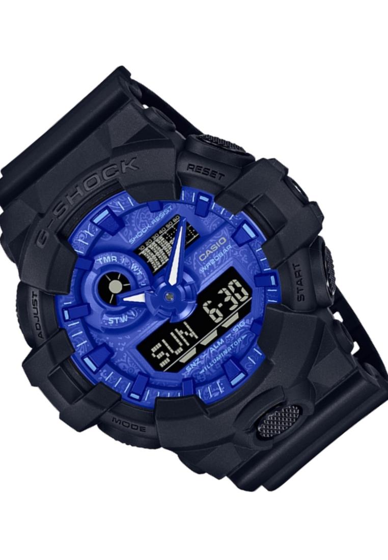 Casio G-shock GA-700BP-1A Digital Analog Rubber Strap Watch For Men-Watch Portal Philippines