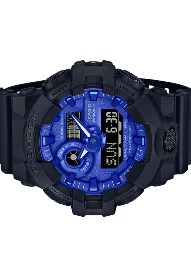 Casio G-shock GA-700BP-1A Digital Analog Rubber Strap Watch For Men-Watch Portal Philippines