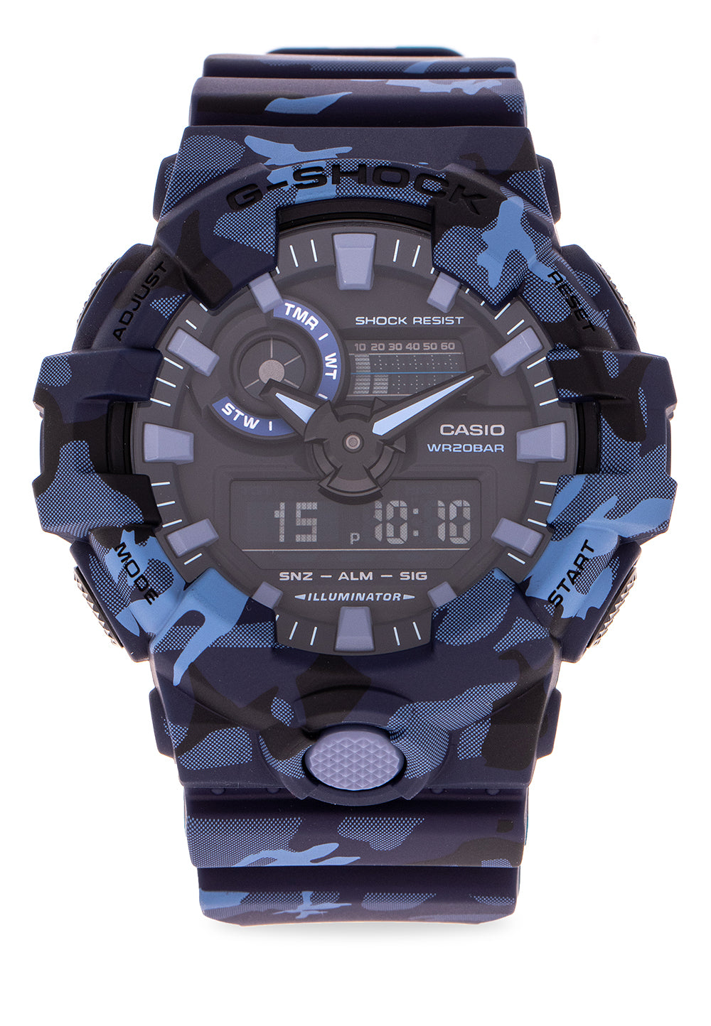Casio G-shock GA-700CM-2A Digital Analog Rubber Strap Watch For Men-Watch Portal Philippines