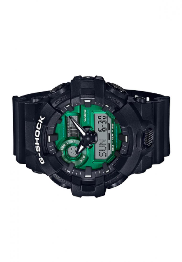 Casio G-shock GA-700MG-1A Digital Analog Rubber Strap Watch For Men-Watch Portal Philippines