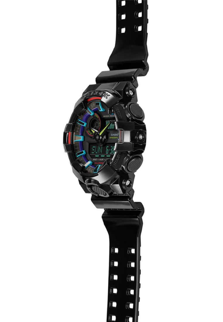 Casio G-shock GA-700RGB-1A Digital Analog Rubber Strap Watch For Men-Watch Portal Philippines