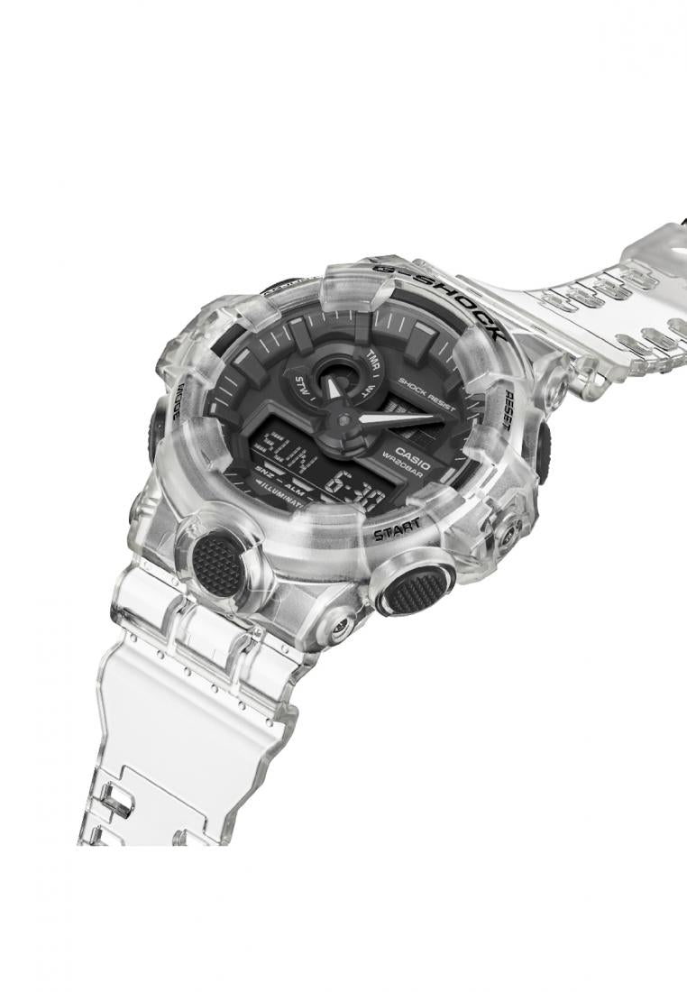Casio G-shock GA-700SKE-7A Digital Analog Rubber Strap Watch For Men-Watch Portal Philippines