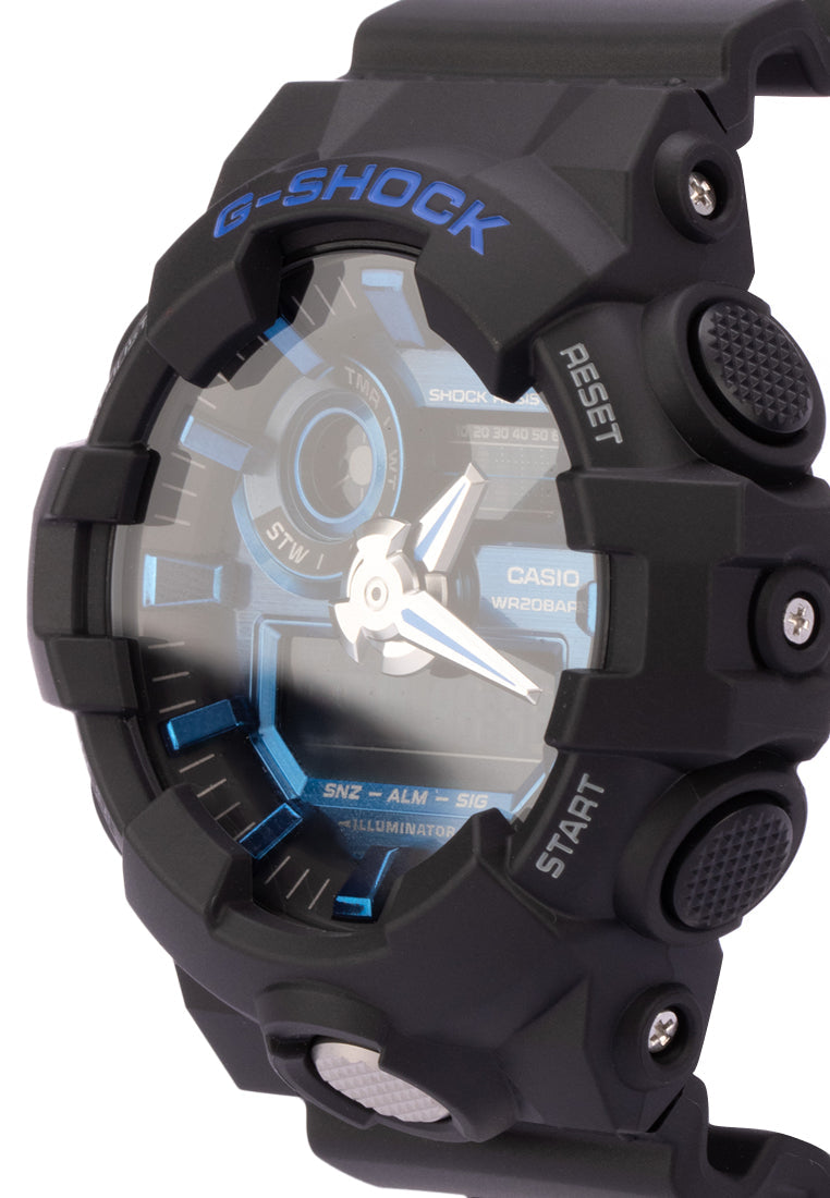 Casio G-shock GA-710-1A2 Digital Analog Rubber Strap Watch For Men-Watch Portal Philippines
