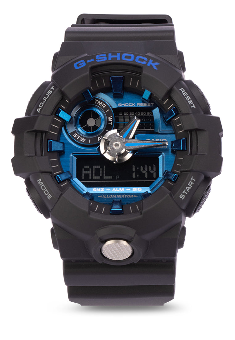 Casio G-shock GA-710-1A2 Digital Analog Rubber Strap Watch For Men-Watch Portal Philippines