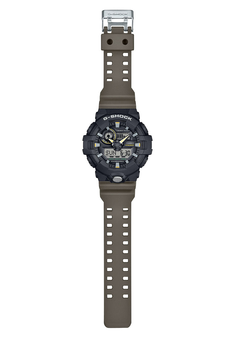 Casio G-shock GA-710TU-1A3 Digital Analog Rubber Strap Watch for Men-Watch Portal Philippines