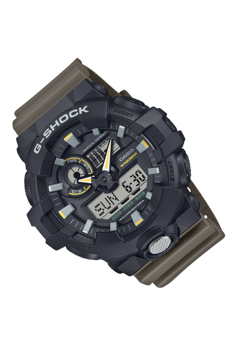 Casio G-shock GA-710TU-1A3 Digital Analog Rubber Strap Watch for Men-Watch Portal Philippines