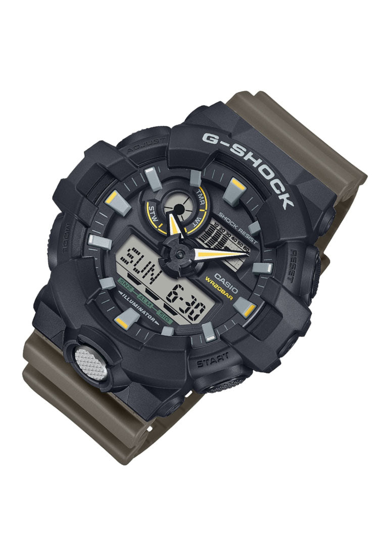 Casio G-shock GA-710TU-1A3 Digital Analog Rubber Strap Watch for Men-Watch Portal Philippines