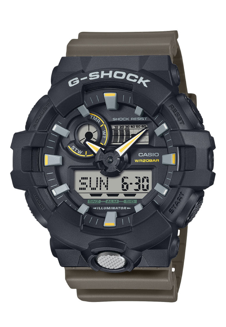 Casio G-shock GA-710TU-1A3 Digital Analog Rubber Strap Watch for Men-Watch Portal Philippines