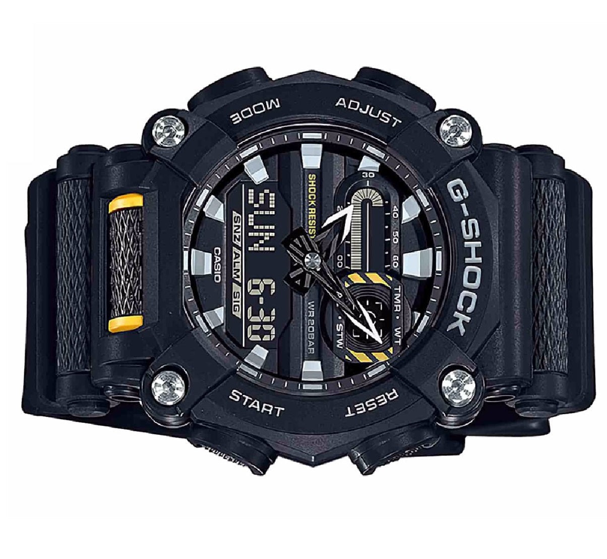 Casio G-shock GA-900-1A Digital Analog Rubber Strap Watch For Men-Watch Portal Philippines