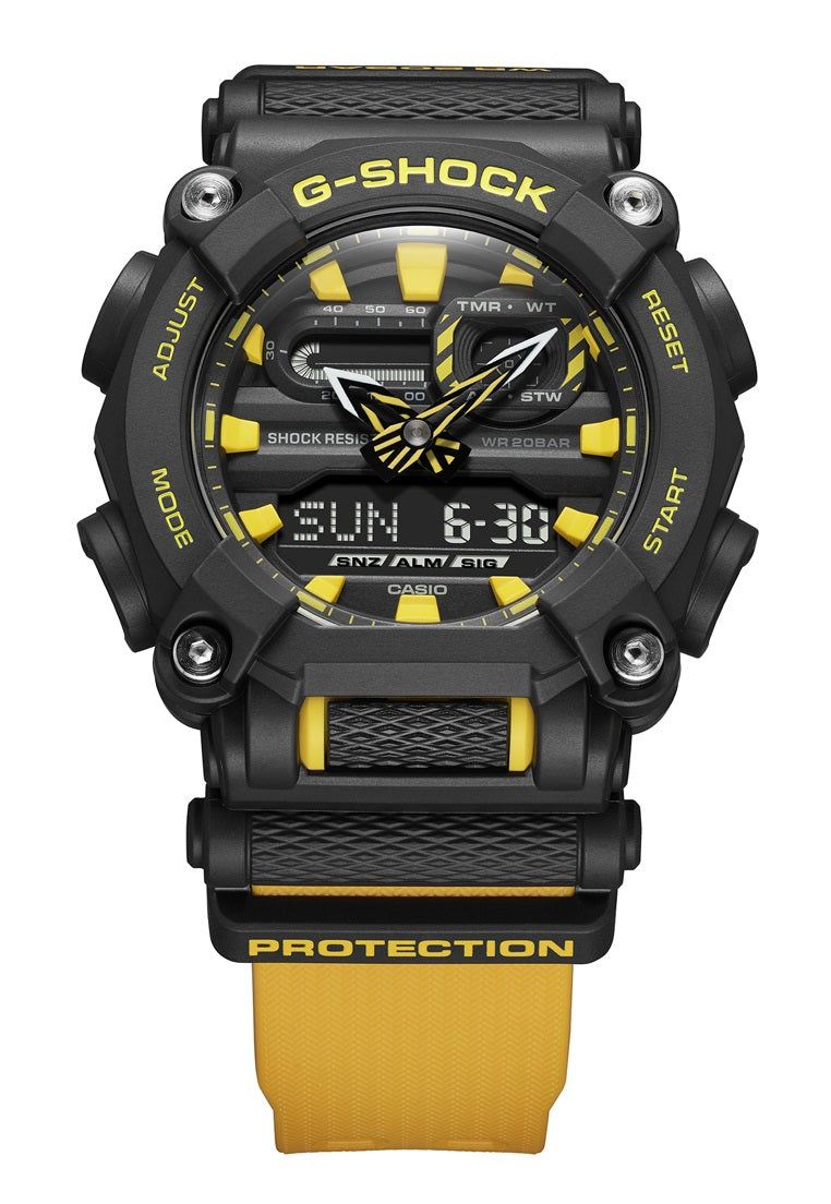 Casio G-shock GA-900A-1A9 Digital Analog Rubber Strap Watch For Men-Watch Portal Philippines