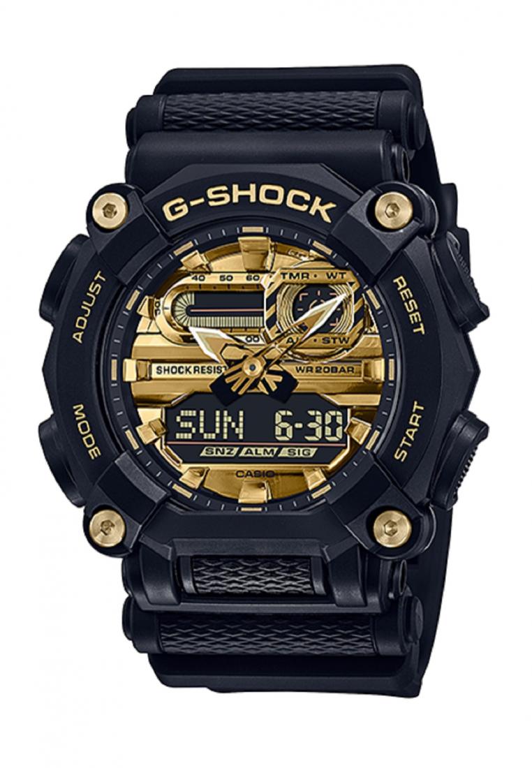 Casio G-shock GA-900AG-1ADR Digital Analog Rubber Strap Watch For Men-Watch Portal Philippines