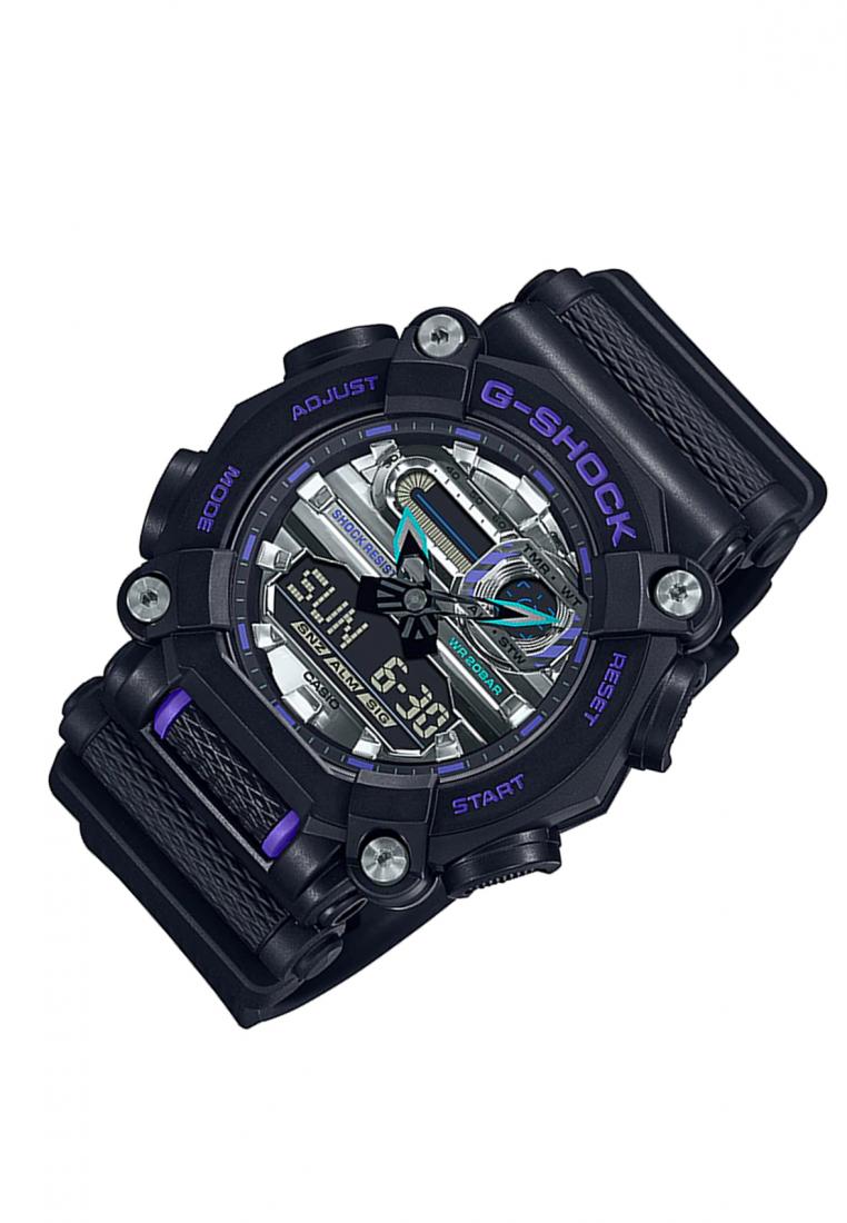 Casio G-shock GA-900AS-1A Digital Analog Rubber Strap Watch For Men-Watch Portal Philippines
