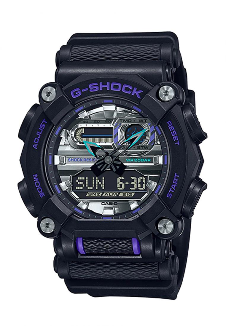 Casio G-shock GA-900AS-1A Digital Analog Rubber Strap Watch For Men-Watch Portal Philippines