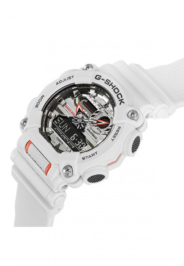 Casio G-shock GA-900AS-7ADR Digital Analog Rubber Strap Watch For Men-Watch Portal Philippines