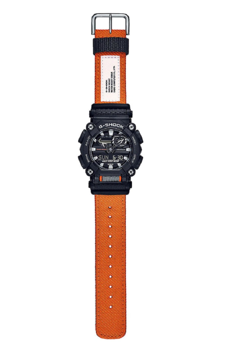 Casio G-shock GA-900C-1A4 Digital Analog Nylon Strap Watch For Men-Watch Portal Philippines