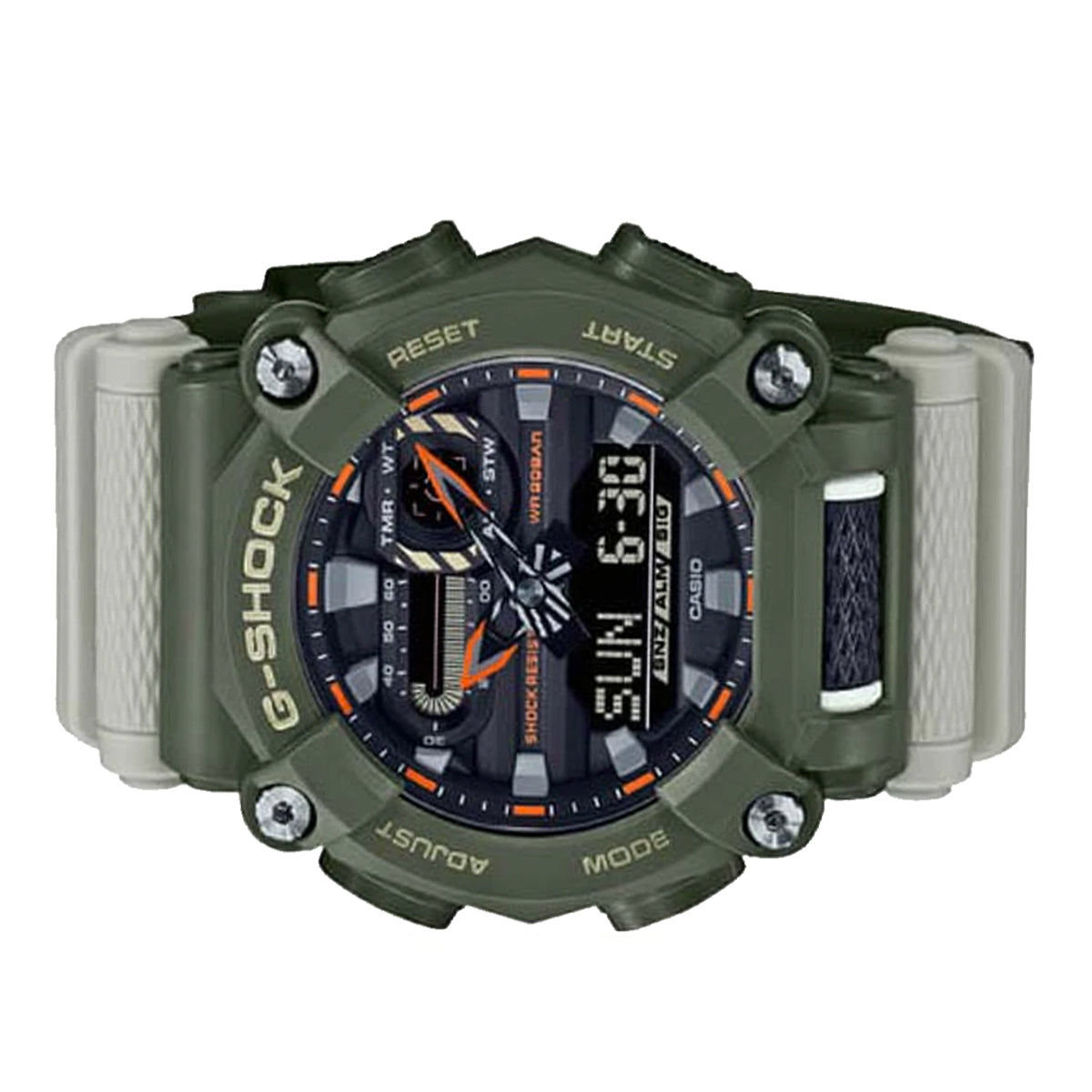 Casio G-shock GA-900HC-3A Digital Analog Rubber Strap Watch For Men-Watch Portal Philippines