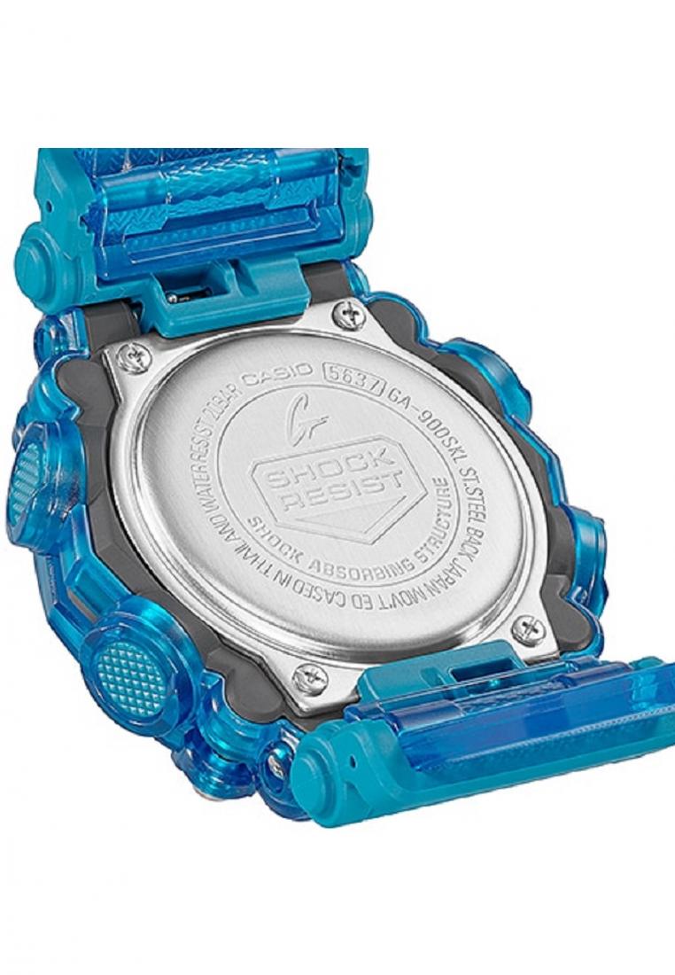 Casio G-shock GA-900SKL-2A Digital Analog Stainless Steel Strap Watch For Men-Watch Portal Philippines