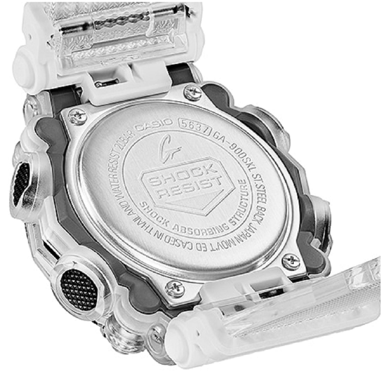 Casio G-shock GA-900SKL-7A Digital Analog Rubber Strap Watch For Men-Watch Portal Philippines