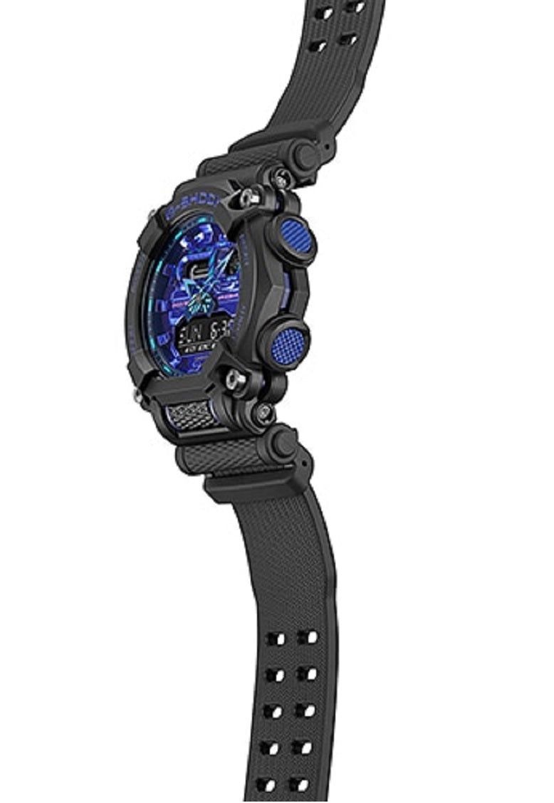Casio G-shock GA-900VB-1A Digital Analog Rubber Strap Watch For Men-Watch Portal Philippines