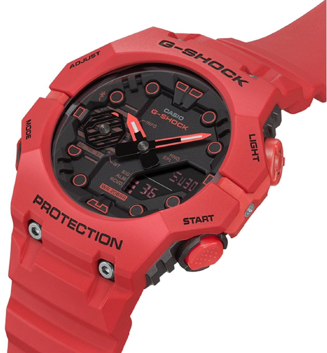 Casio G-shock GA-B001-4A Digital Analog Rubber Strap Watch For Men-Watch Portal Philippines