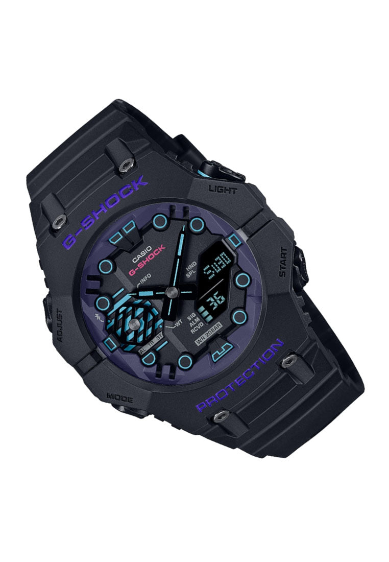 Casio G-shock GA-B001CBR-1A Digital Analog Rubber Strap Bluetooth Watch For Men-Watch Portal Philippines