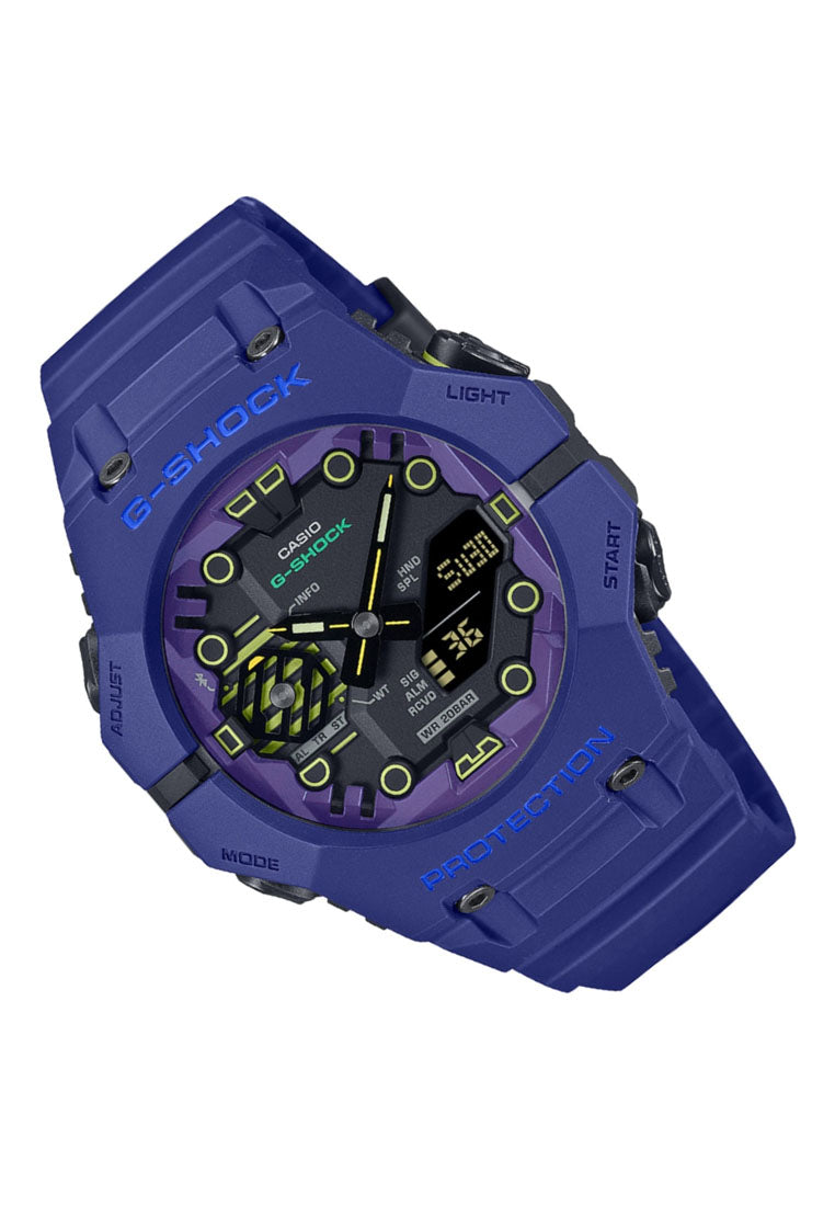 Casio G-shock GA-B001CBR-2A Digital Analog Rubber Strap Bluetooth Watch For Men-Watch Portal Philippines