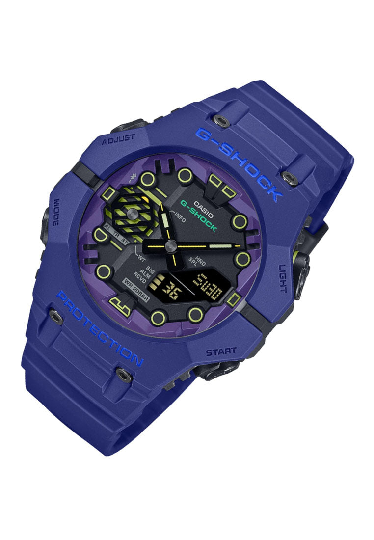 Casio G-shock GA-B001CBR-2A Digital Analog Rubber Strap Bluetooth Watch For Men-Watch Portal Philippines