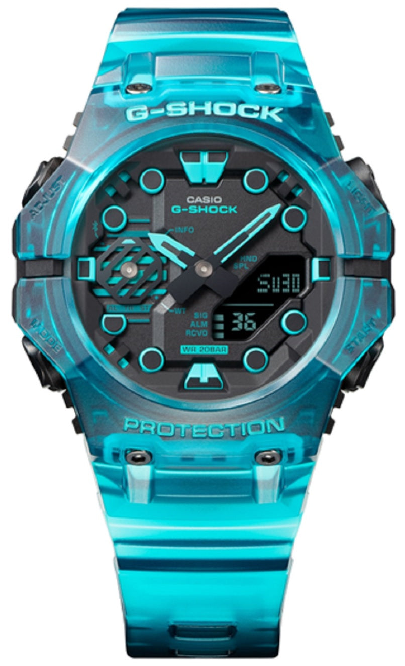 Casio G-shock GA-B001G-2A Digital Analog Rubber Strap Watch For Men-Watch Portal Philippines