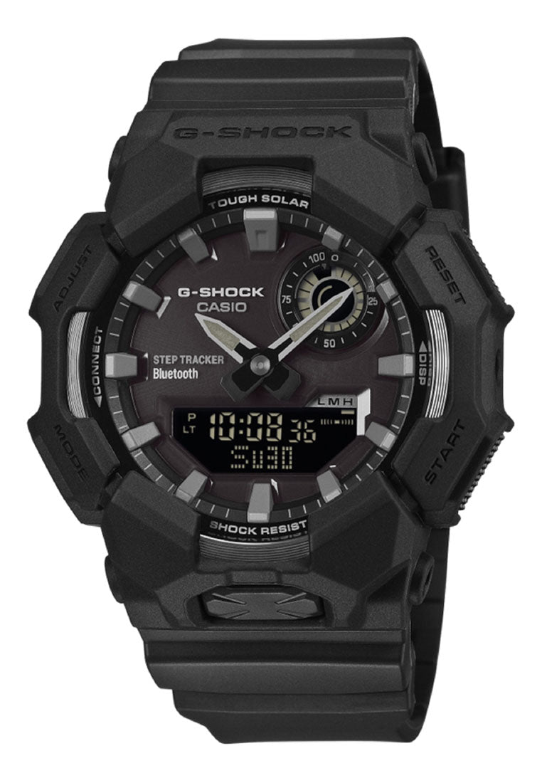Casio G-shock GA-B010-1A1DR Digital Analog Rubber Strap Solar Bluetooth Watch for Men-Watch Portal Philippines