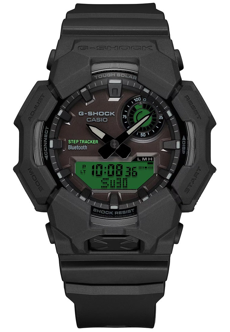 Casio G-shock GA-B010BEG-1ADR Rubber Strap Digital Analog Bluetooth Solar Watch for Men-Watch Portal Philippines
