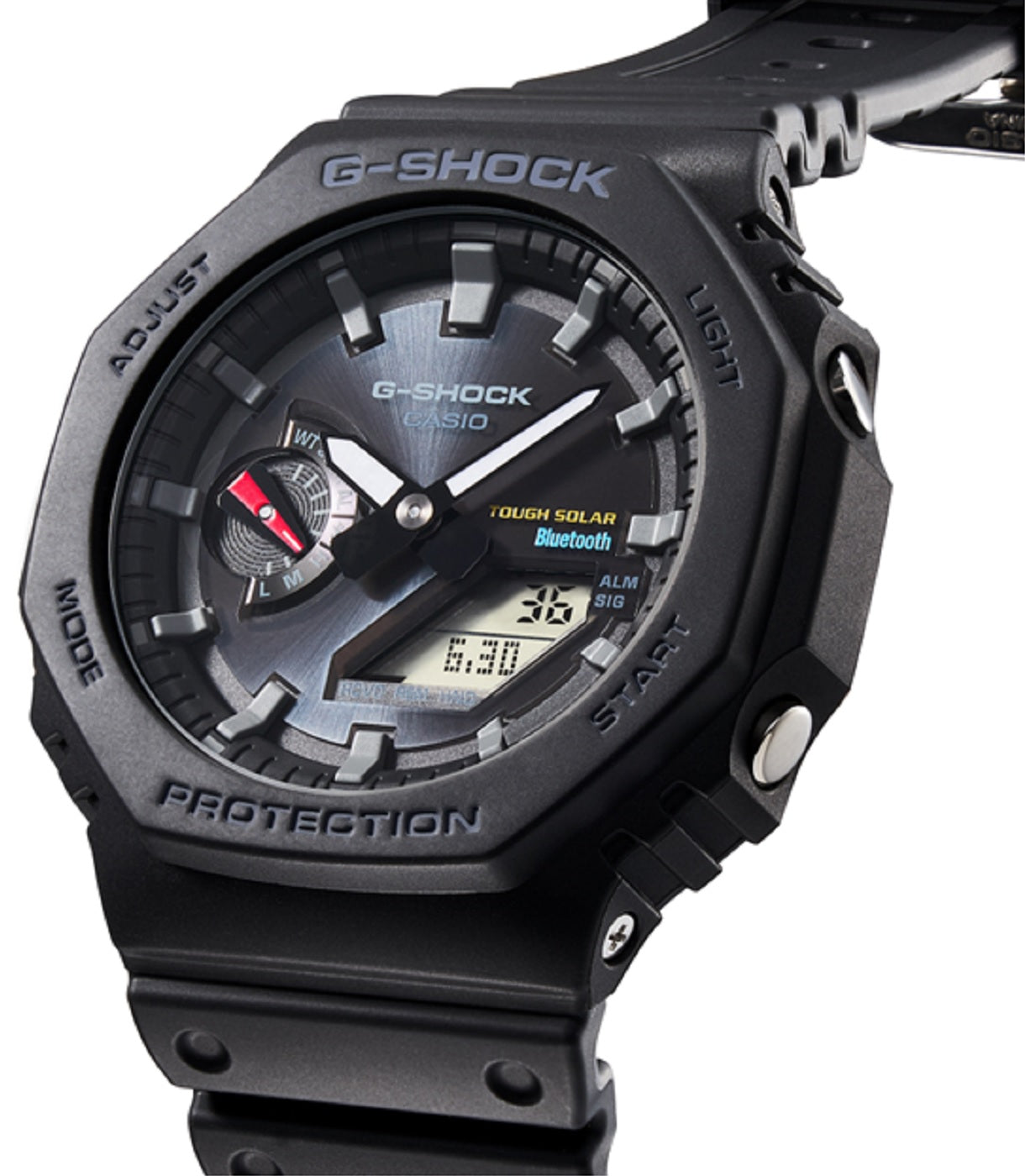 Casio G-shock GA-B2100-1A Digital Analog Rubber Strap Watch For Men-Watch Portal Philippines
