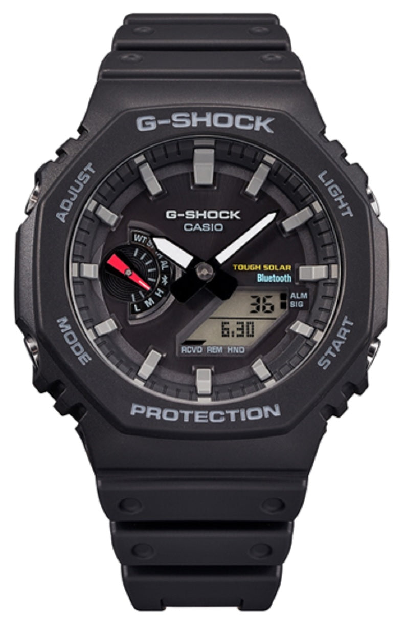 Casio G-shock GA-B2100-1A Digital Analog Rubber Strap Watch For Men-Watch Portal Philippines