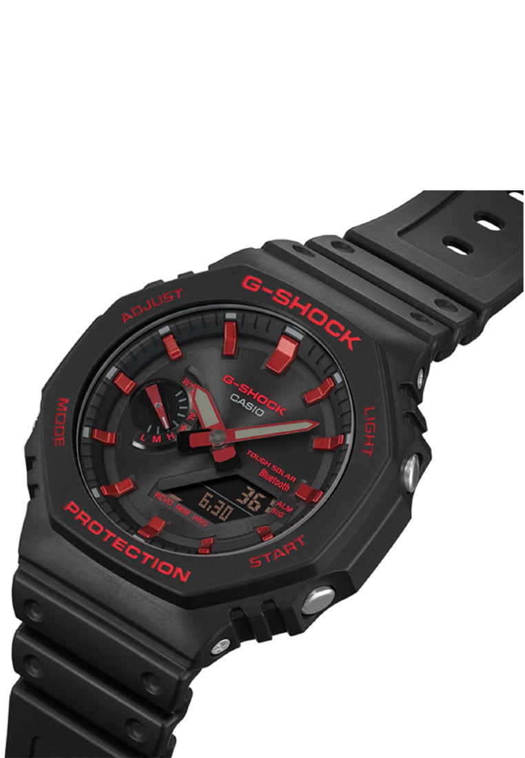 Casio G-shock GA-B2100BNR-1A Digital Analog Rubber Strap Watch For Men-Watch Portal Philippines