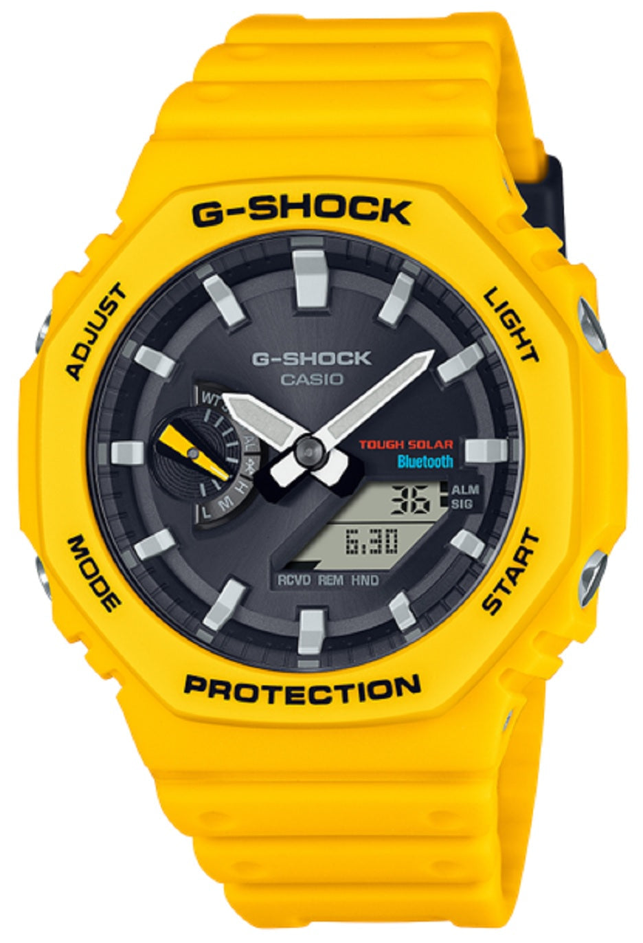 Casio G-shock GA-B2100C-9A Digital Analog Rubber Strap Watch For Men-Watch Portal Philippines