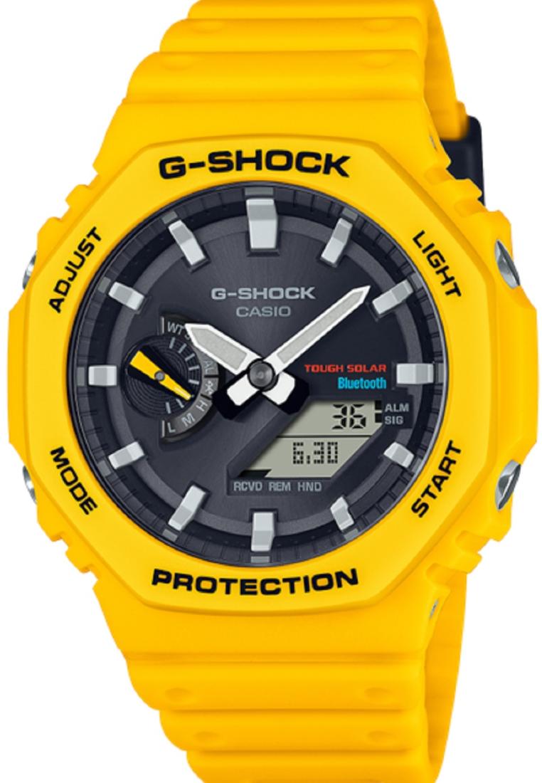 Casio G-shock GA-B2100C-9A Digital Analog Rubber Strap Watch For Men-Watch Portal Philippines