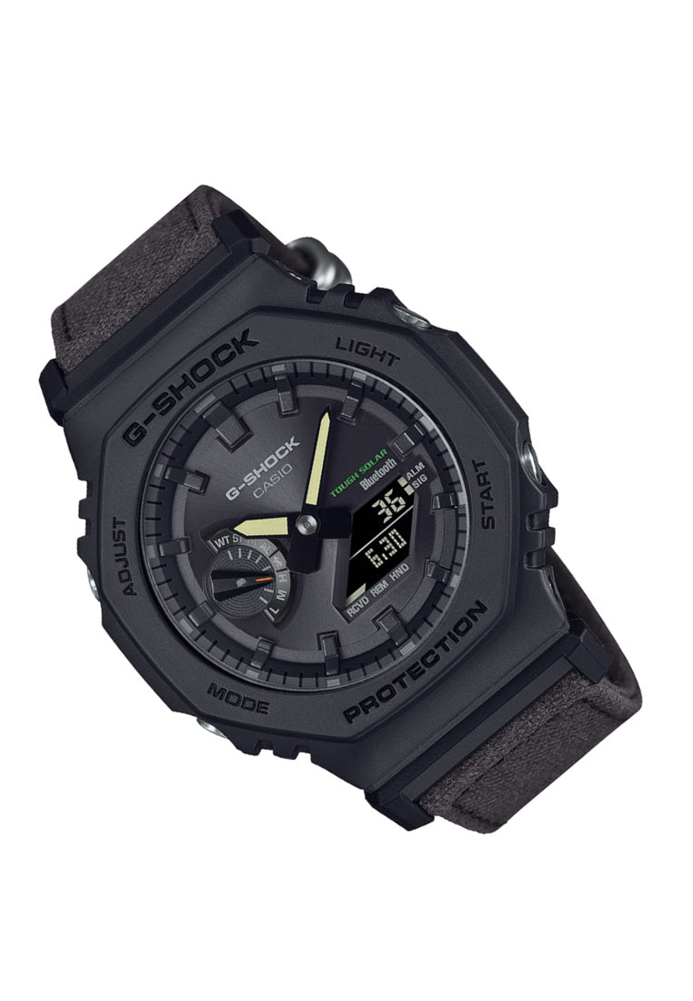 Casio G-shock GA-B2100CT-1A5 Digital Analog Nylon Strap Watch For Men-Watch Portal Philippines